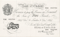 Bank Of England 5 Pound Notes To 1979 5 Pounds,  9.12.1944